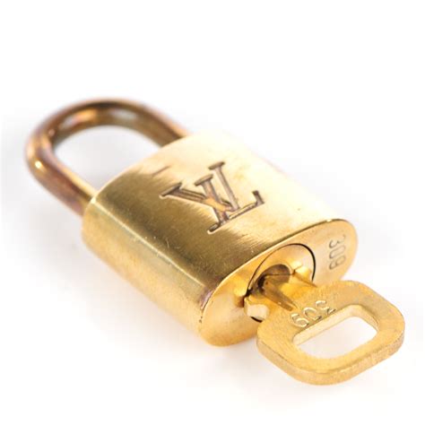 lv padlock on strap|louis vuitton padlock and key.